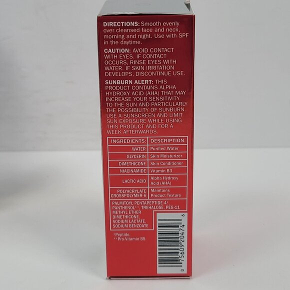 Olay AHA + Peptide 24 Resurfacing Serum 40ml Fragrance-Free NIB - Picture 3 of 6